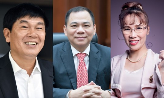 Top 20 người giàu nhất thị trường chứng khoán Việt Nam đầu năm 2023