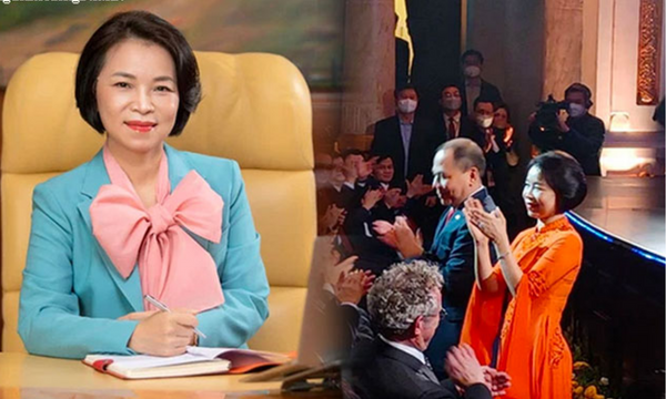 Bà Phạm Thu Hương -  Vị trí thứ 8 trong Top 20 người giàu nhất thị trường chứng khoán Việt Nam là phu nhân tỷ phú Phạm Nhật Vượng