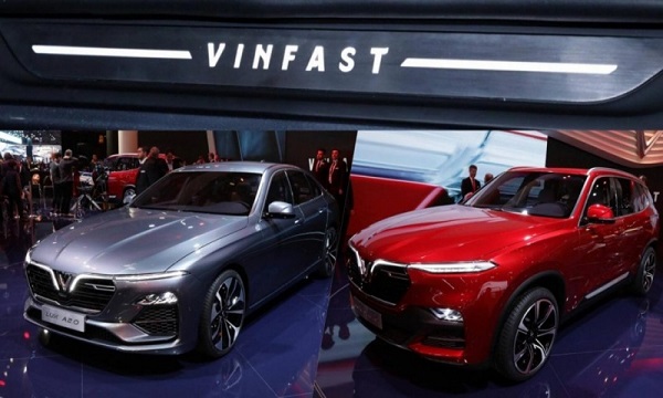 VinFast giới thiệu hai dòng xe LUX A2.0 và LUX SA2.0 tại triển lãm Paris Motor Show 2018