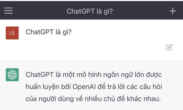 Chat GPT có thể có thể tạo ra các đoạn hội thoại tự nhiên giống hệt với con người